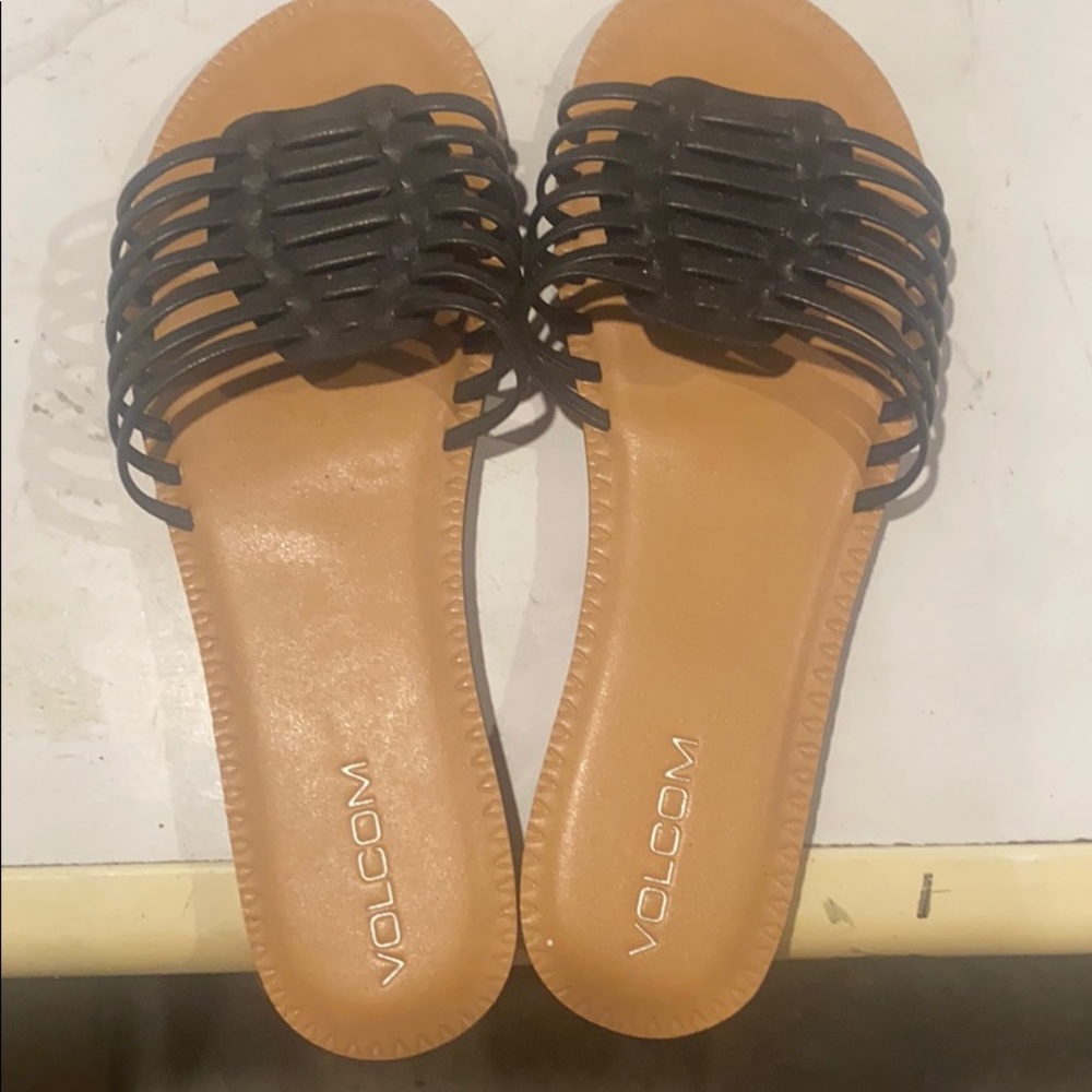 Cute black sandals